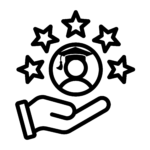 Icono de garantía para el servicio de orlas universitarias en Madrid